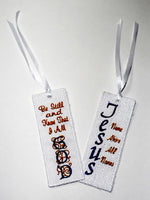 Set of 3 In The Hoop Faith Based Bookmark Designs - INSTANT DOWNLOAD - Embroidery by EdytheAnne - 1