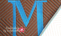 MONOGRAM MUG MATS VERSION 3 - INSTANT DOWNLOAD - Embroidery by EdytheAnne - 3