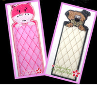 PET BOOKMARKS In The Hoop - Machine Embroidery